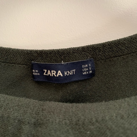 ZARA knit long sleeve - Picture 2 of 4